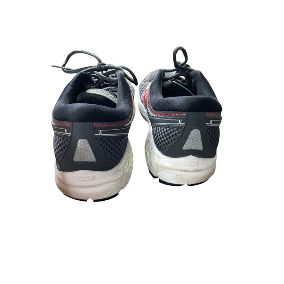 Brooks Addiction 13 Mens Gray & Red Running Shoes Sneakers Size 9.5W SKU 8600 - Picture 6 of 16